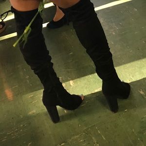 Thigh high boots